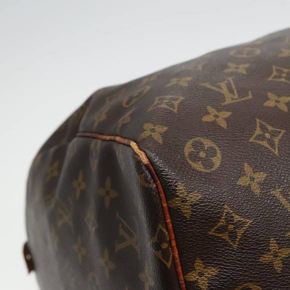 LOUIS VUITTON Monogram Keepall 60 Boston Bag M41422 LV Auth 92780 - Picture 15 of 16